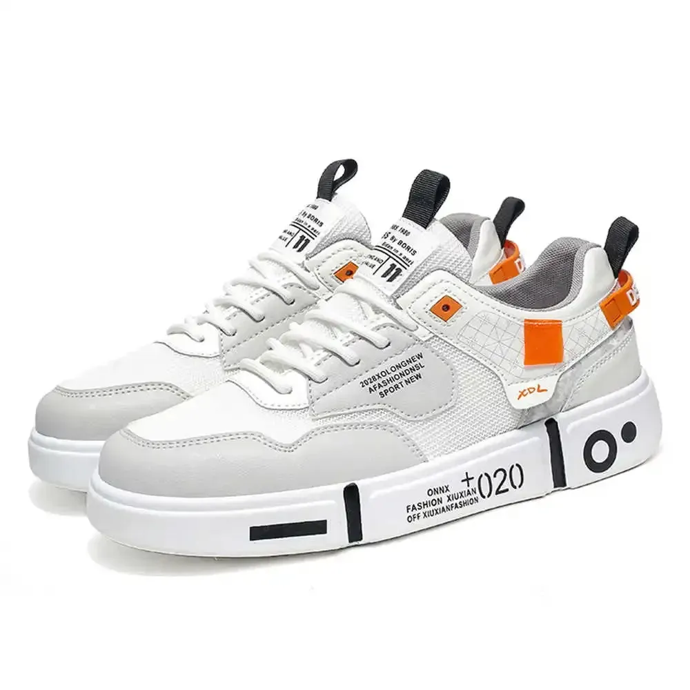 37-38 Number 37 Men's Sneakers Casual Brown Man Shoes
