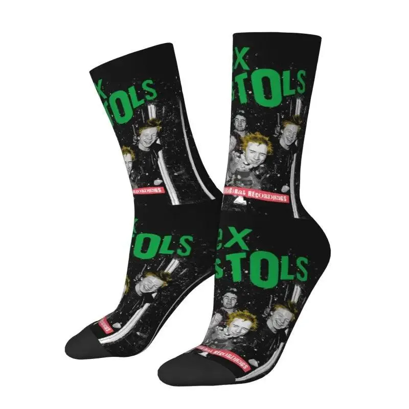 3D Pistols Punk Rock Socks for Head-to-Toe Rebellion