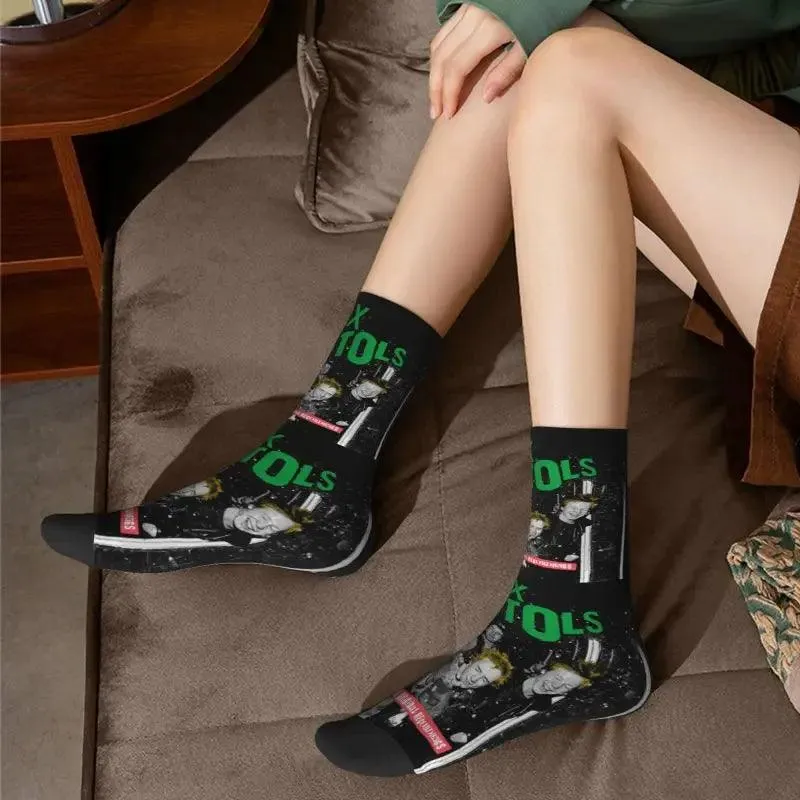 3D Pistols Punk Rock Socks for Head-to-Toe Rebellion