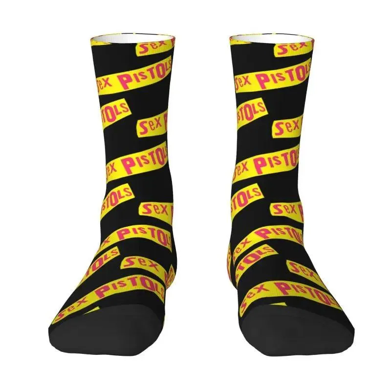 3D Pistols Punk Rock Socks for Head-to-Toe Rebellion