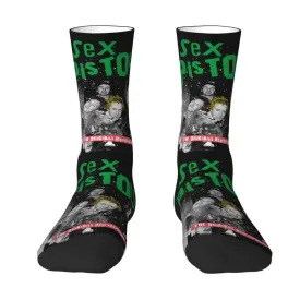 3D Pistols Punk Rock Socks for Head-to-Toe Rebellion