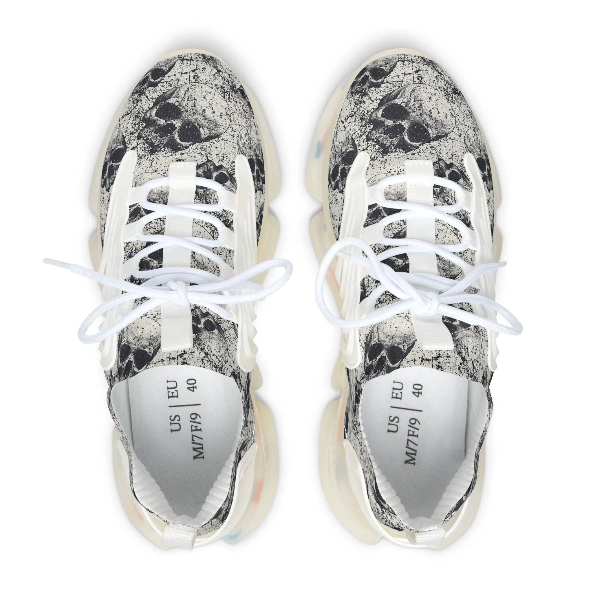 Ancient Skulls Women's Mesh Sneakers