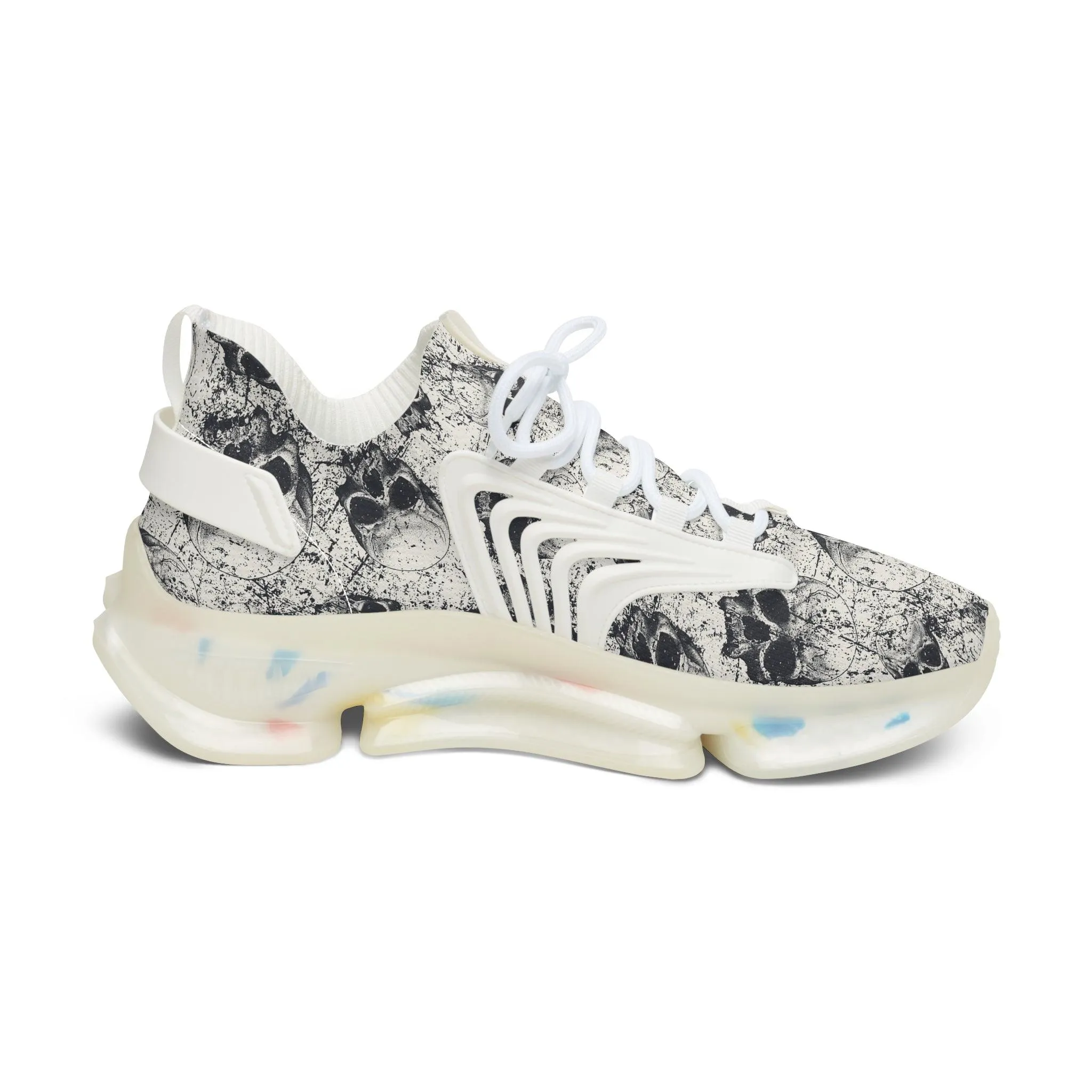 Ancient Skulls Women's Mesh Sneakers