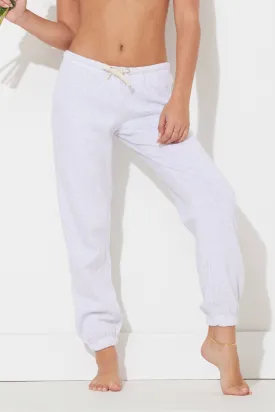 Ash Grey Heather Fleece Pocket Jogger
