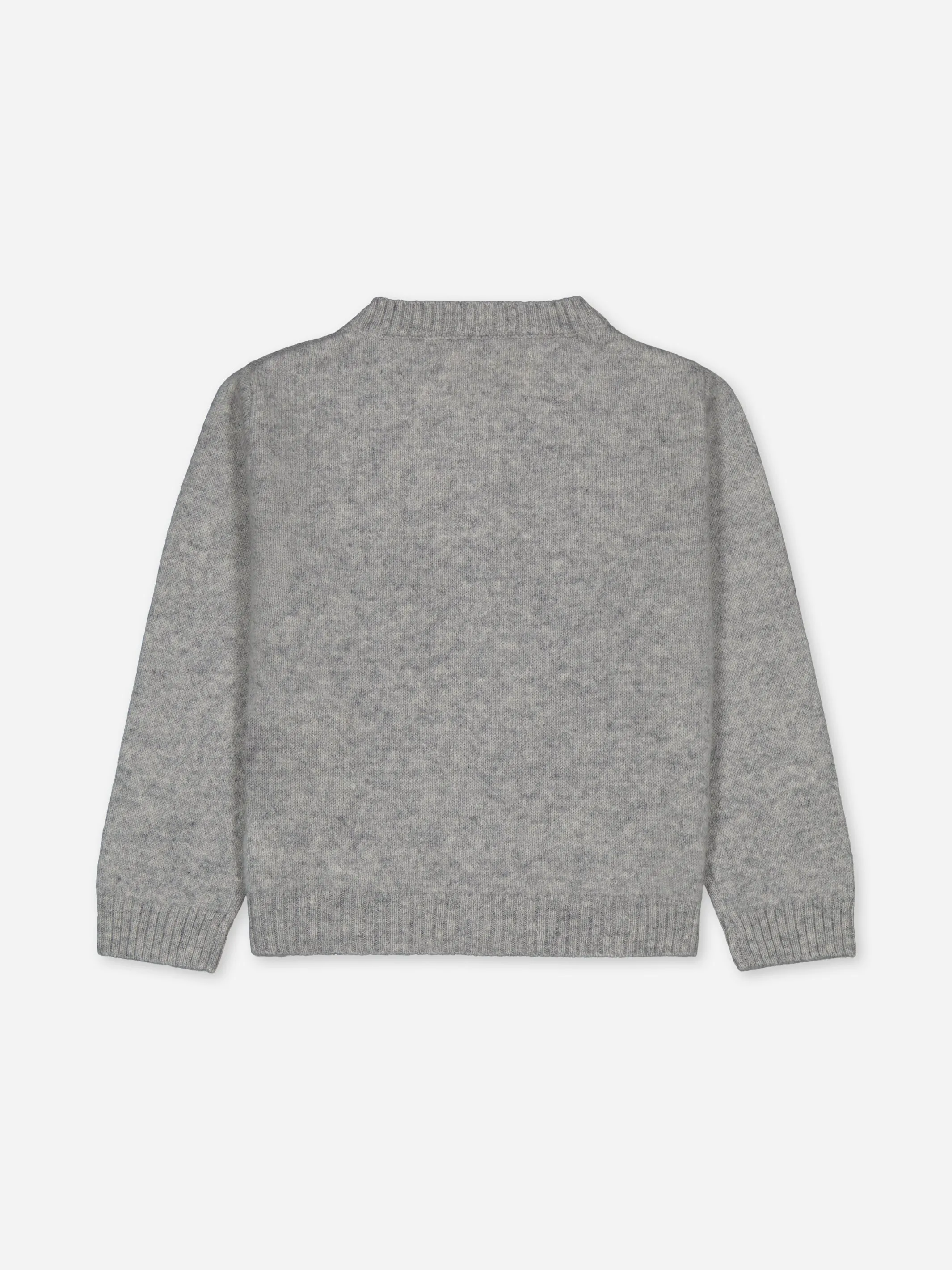 Baby's Cashmere Sweater Grey