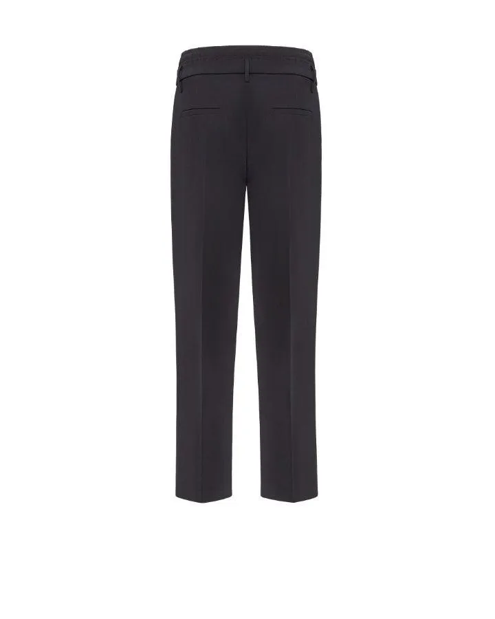 Cambio Karen Double Waist Drawstring Pant