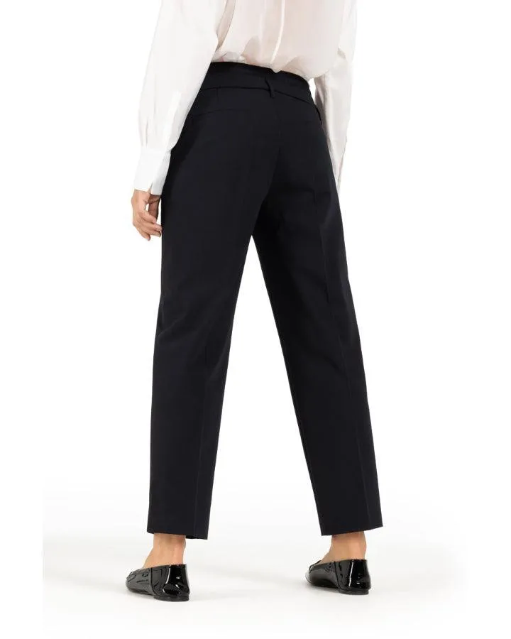Cambio Karen Double Waist Drawstring Pant