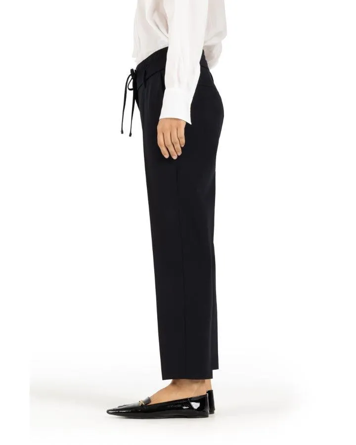 Cambio Karen Double Waist Drawstring Pant