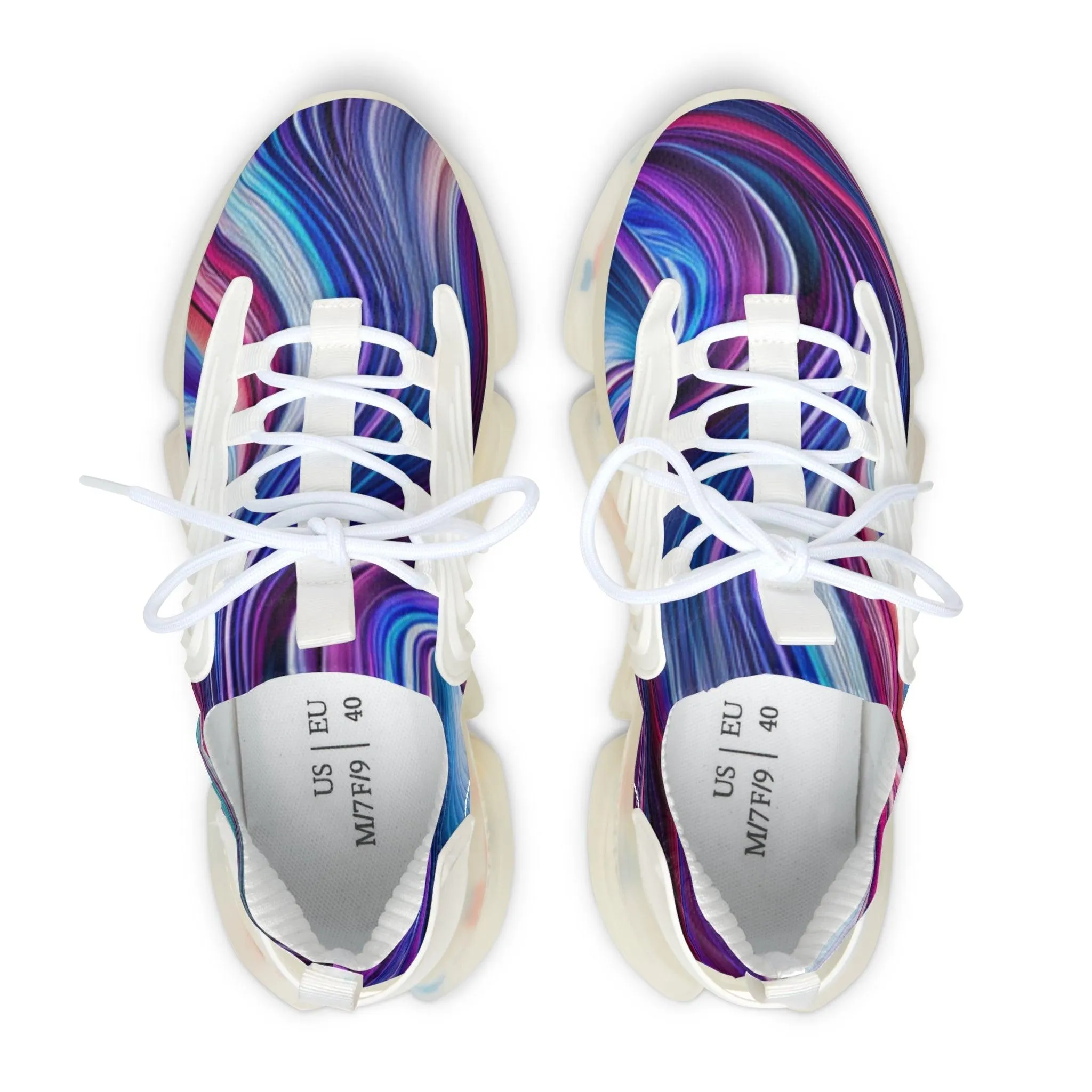 ColorWave Women's Mesh Sneakers