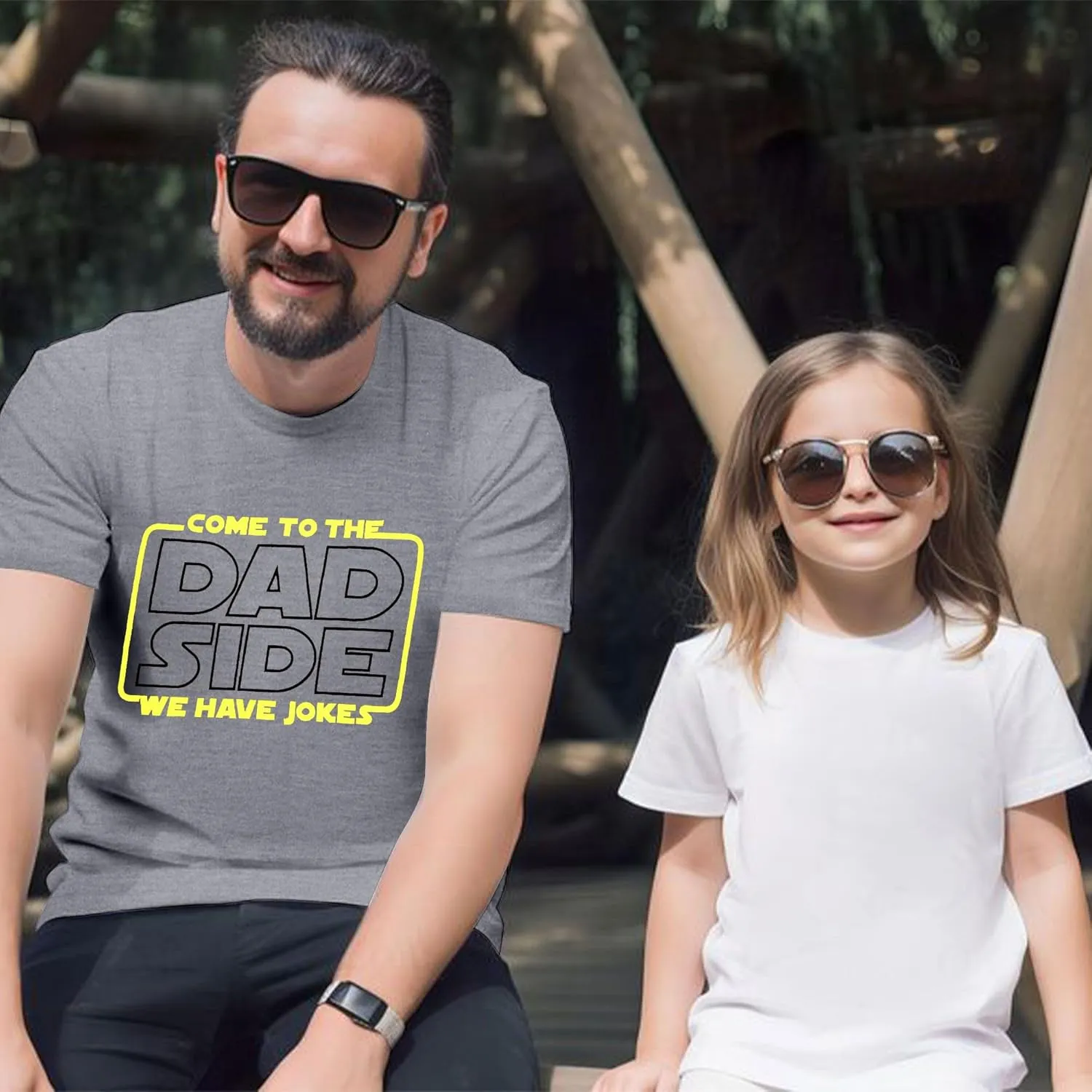 Dad Shirts for Men Come to The Dad Side We Have Jokes T Shirt Funny Dad Tee Shirt Father Joke T-Shirt Gift for Dad