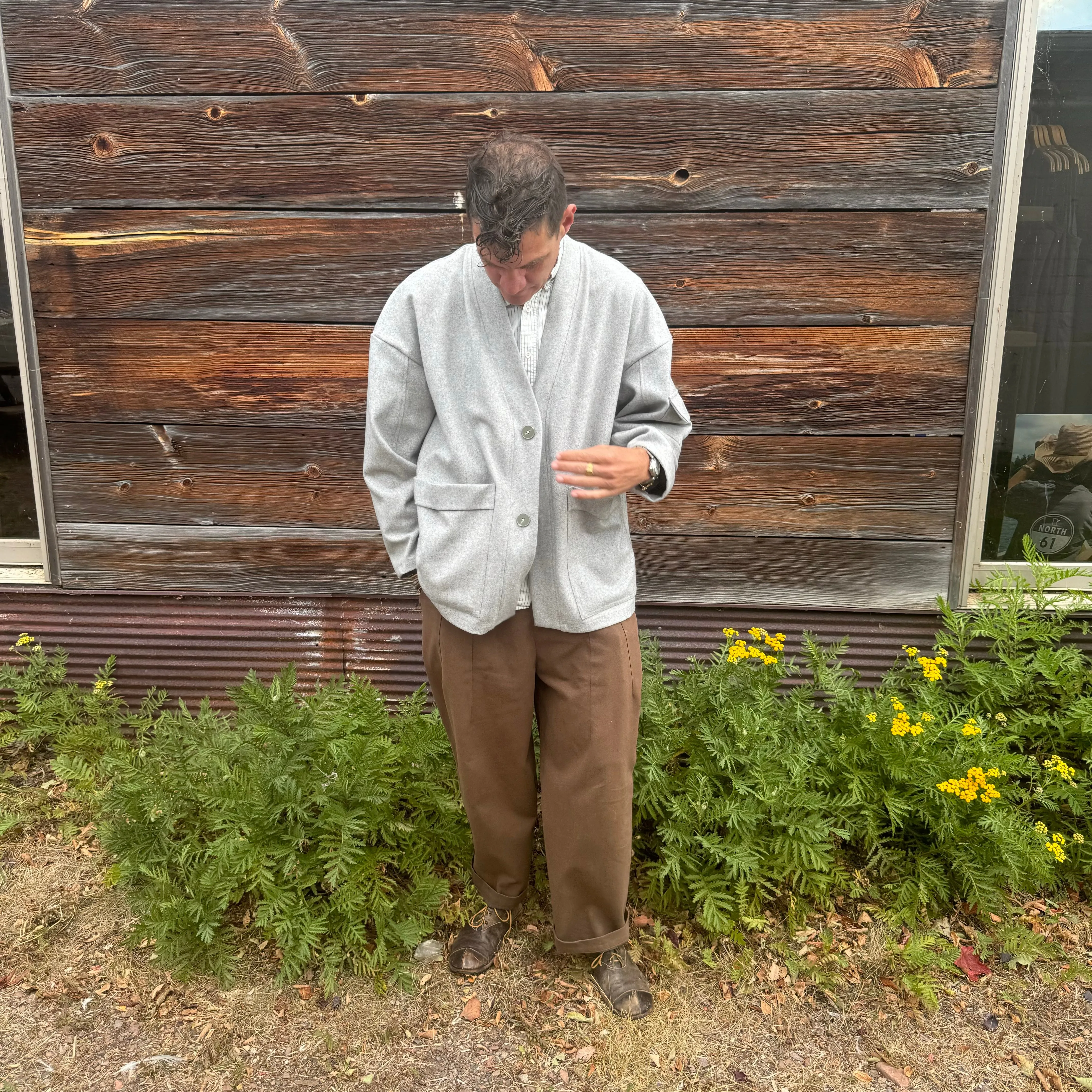 Denali Wool Cardigan by Mercy House Studios