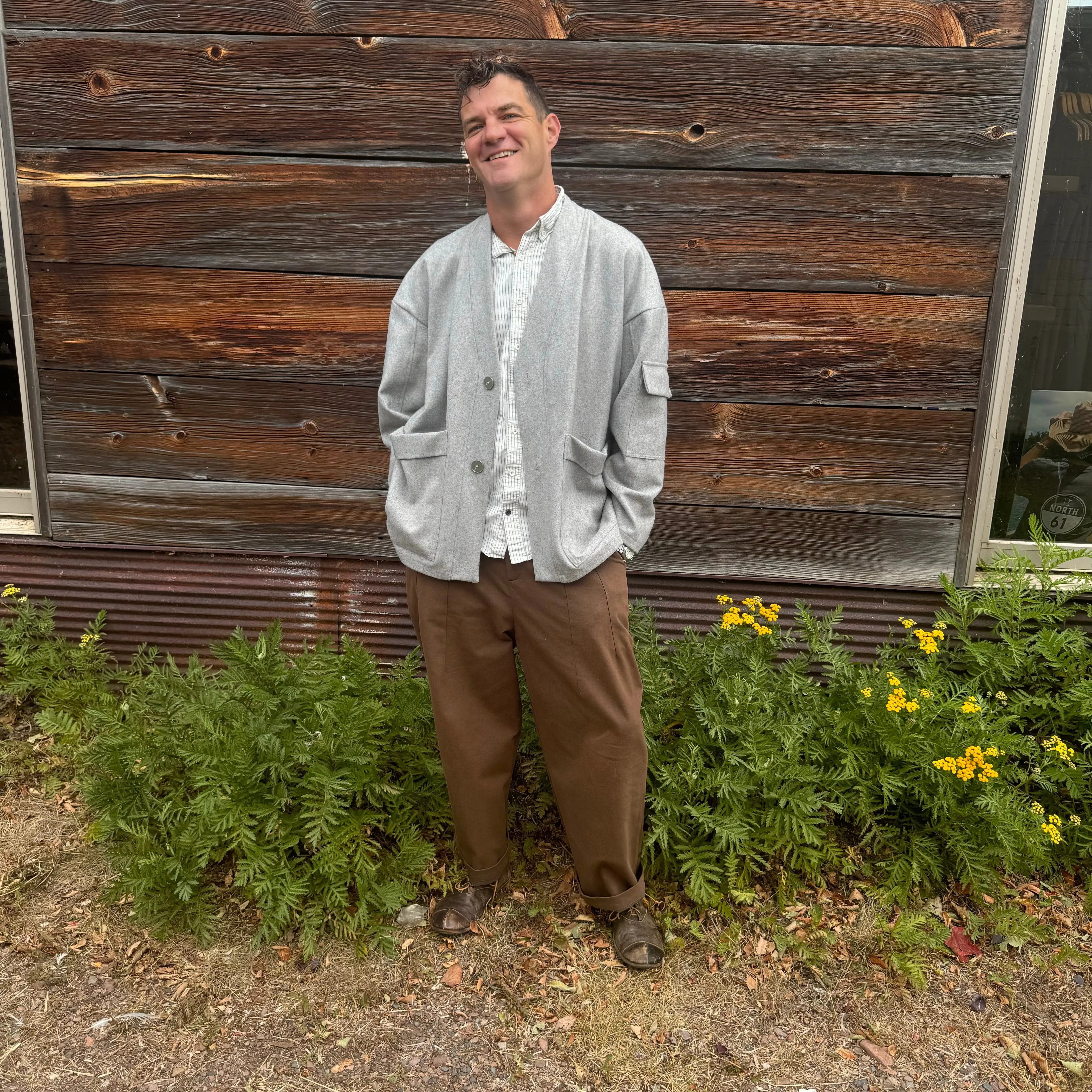 Denali Wool Cardigan by Mercy House Studios
