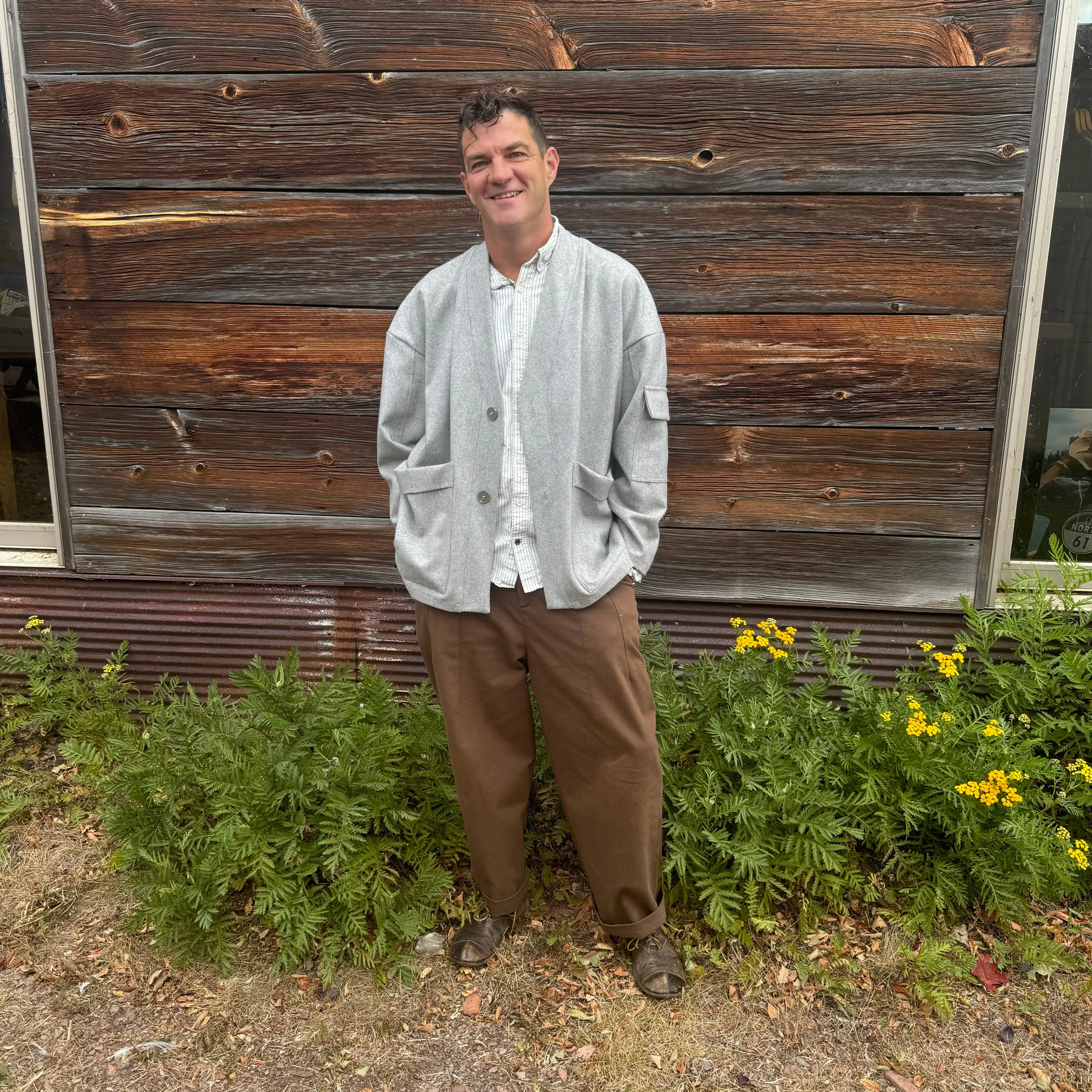 Denali Wool Cardigan by Mercy House Studios