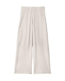 Eileen Fisher Felted Wool Jersey Wide Leg Pant