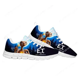 E.T. the Extra-Terrestrial Movie Sports Shoes – Parent & Child Sneakers, Comfortable Casual Tennis Shoes for Men, Women, Teens, and Kids