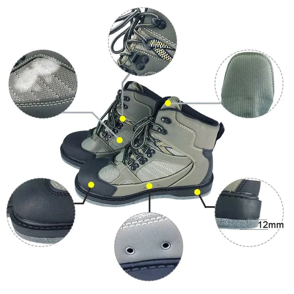JEERKOOL Fly Fishing Shoes