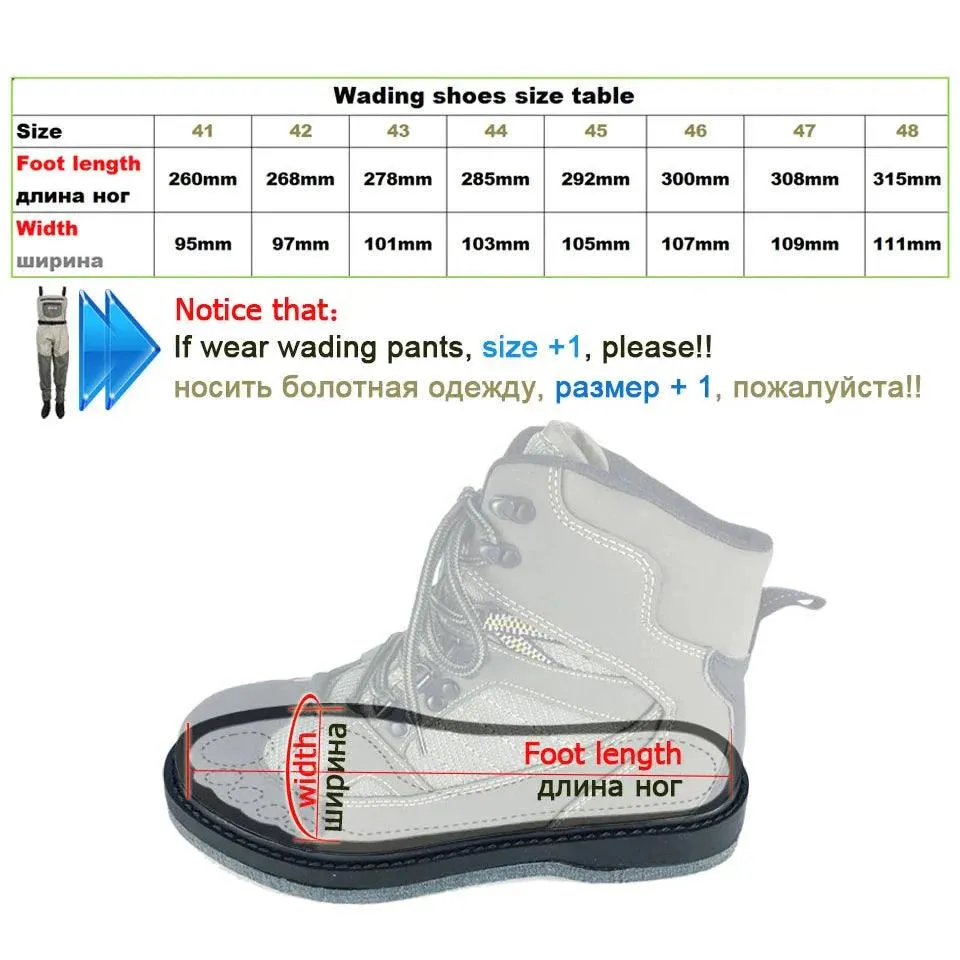 JEERKOOL Fly Fishing Shoes