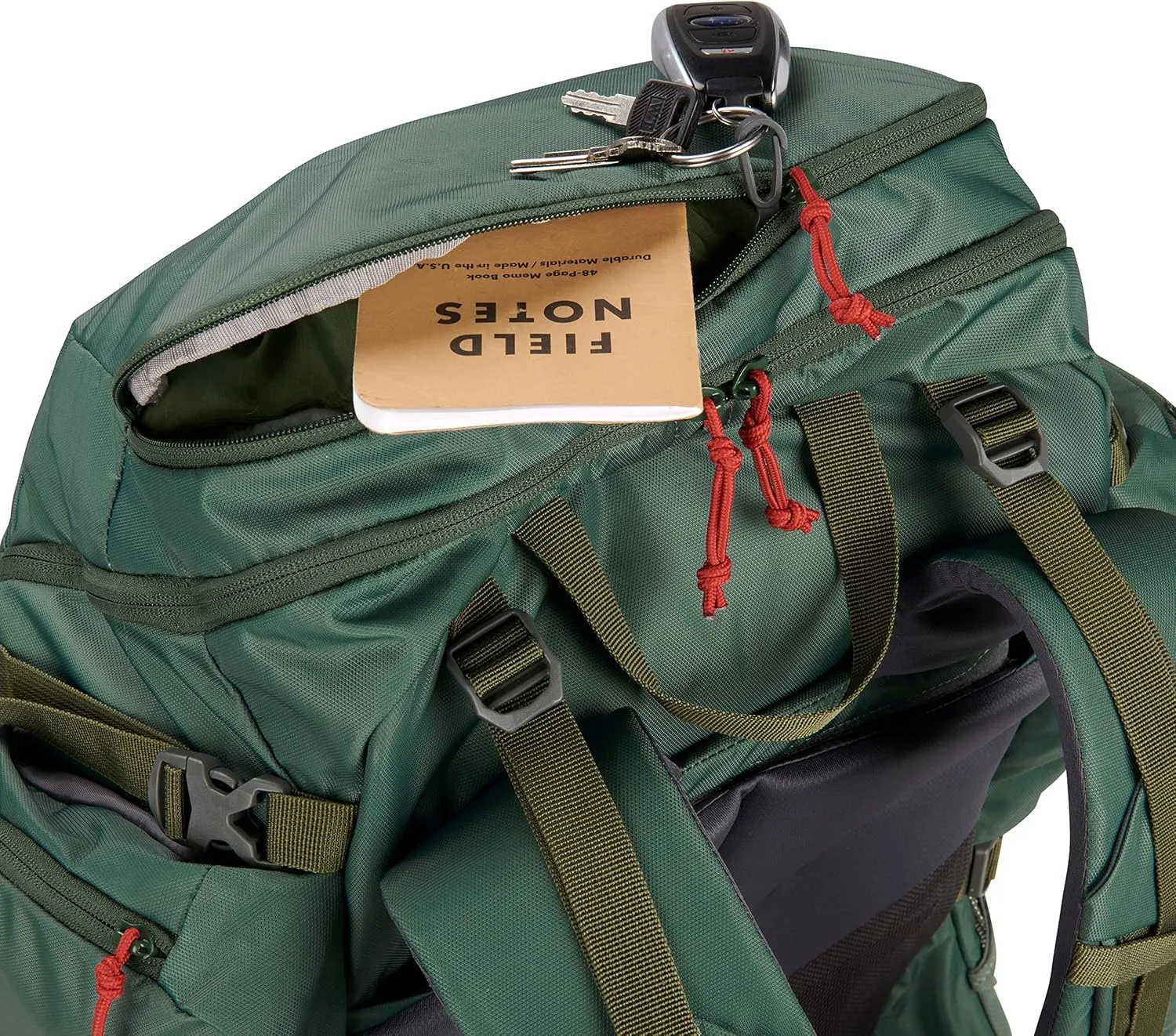 Kelty Redwing 50 – 50 Liter Internal Frame Backpack for Hiking, Backpacking, Travel, Hip Belt, Tailored Fit, 2023 (Duck Green)