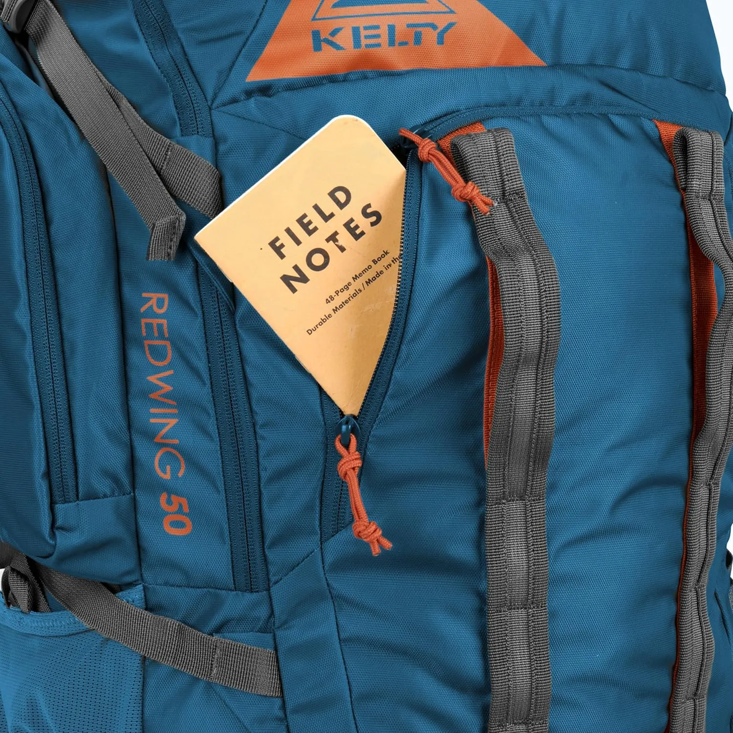 Kelty Redwing 50 – 50 Liter Internal Frame Backpack for Hiking, Backpacking, Travel, Hip Belt, Tailored Fit, 2023 (Lyons Blue)