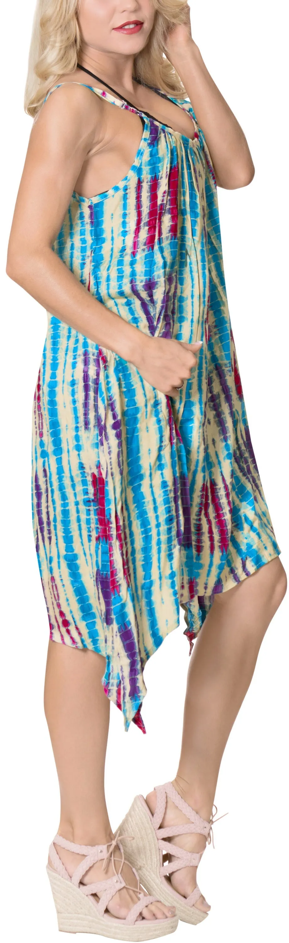 Kimono Rayon Women's Beachwear Bikini Cover up Swimwear Swimsuit Blouse Teal