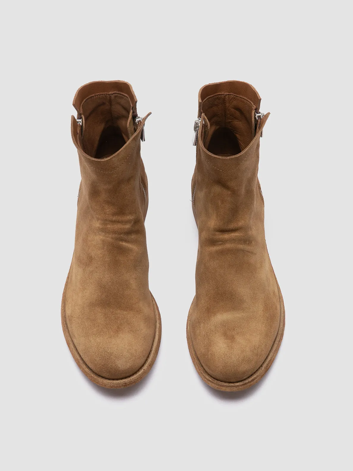 LISON 051 - Brown Suede Ankle Boots