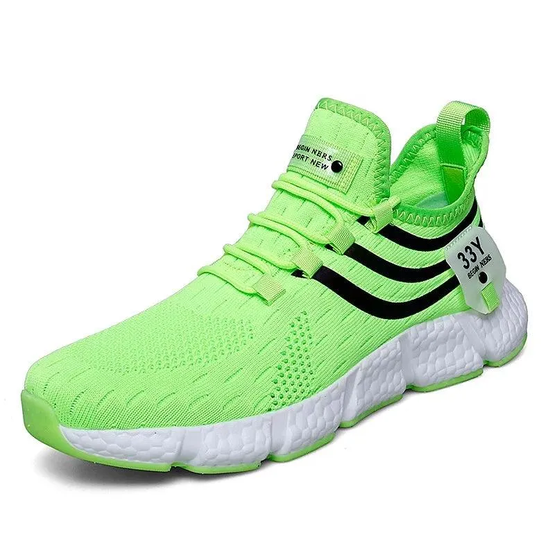 Men's Sneakers 2024 Breathable Classic Casual Shoes Mens Tennis Outdoor Comfortable Mesh Tennis Masculino