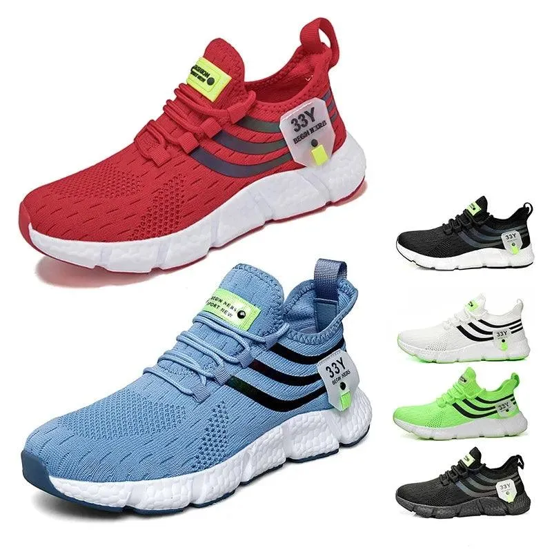 Men's Sneakers 2024 Breathable Classic Casual Shoes Mens Tennis Outdoor Comfortable Mesh Tennis Masculino