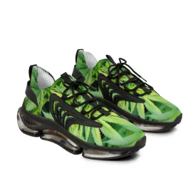 Men's Weed Leaves Mesh Sneakers