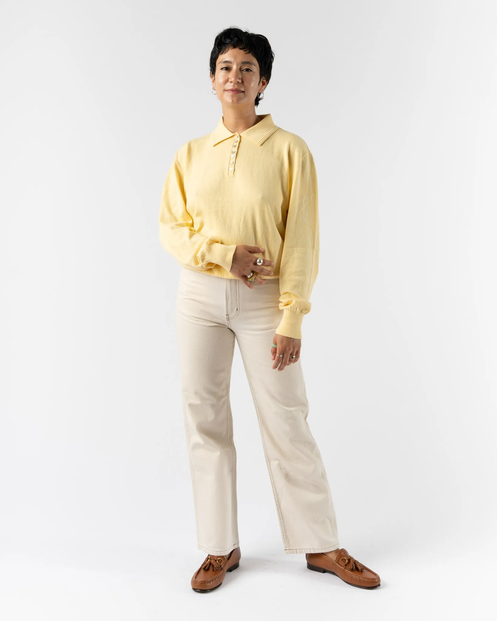Sandy Liang Stardew Sweater in Yellow