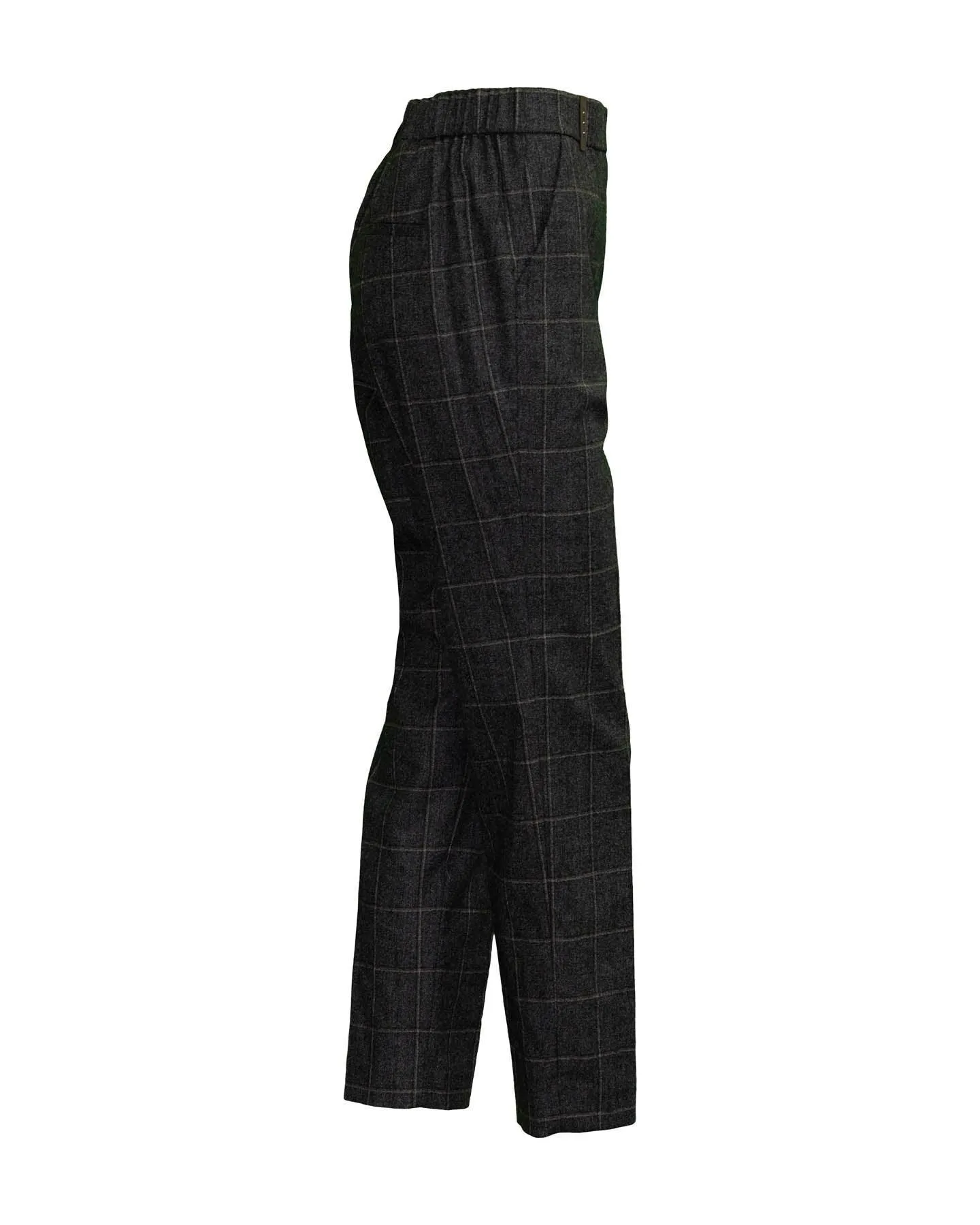 Square Pattern Ankle Pant