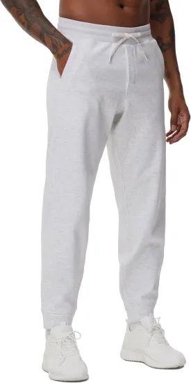 THE GYM PEOPLE Mens' Fleece Joggers Pants with Deep Pockets in Loose-fit Style