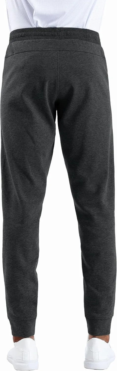 THE GYM PEOPLE Mens' Fleece Joggers Pants with Deep Pockets in Loose-fit Style