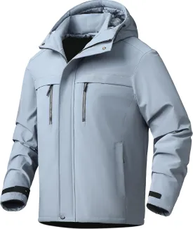 V.A.TOR 189 UNCO&BOROR Men's Winter Thermal Insulated Ski Jacket,Waterproof Coat with Hood for Hiking & Snowboarding
