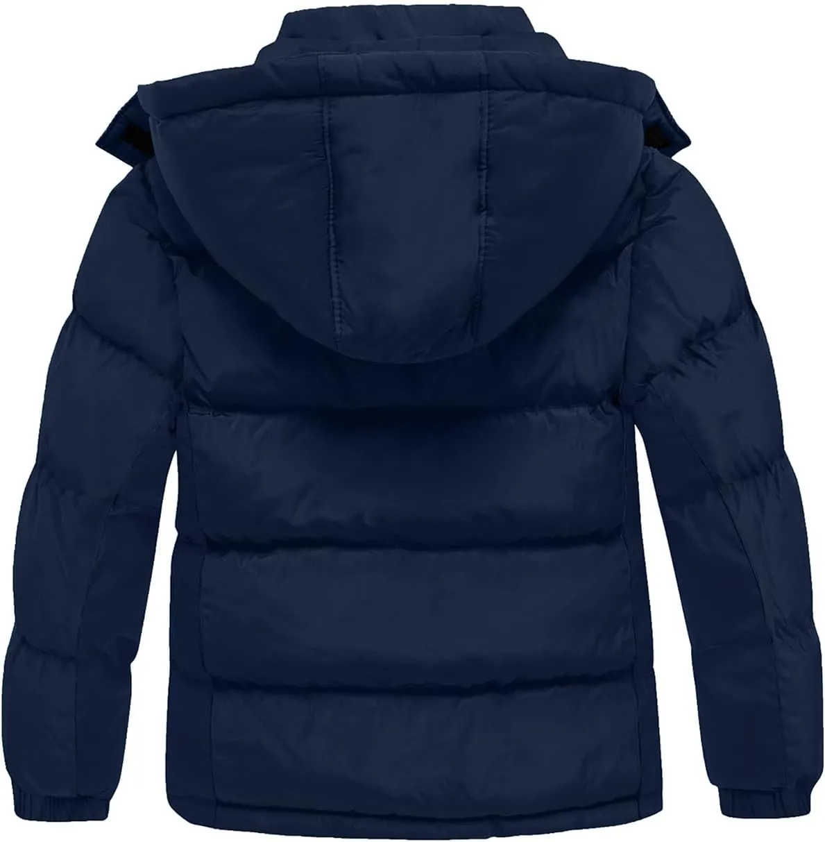 wantdo Boy's Winter Coat Warm Puffer Jacket Waterproof Parka with Hood