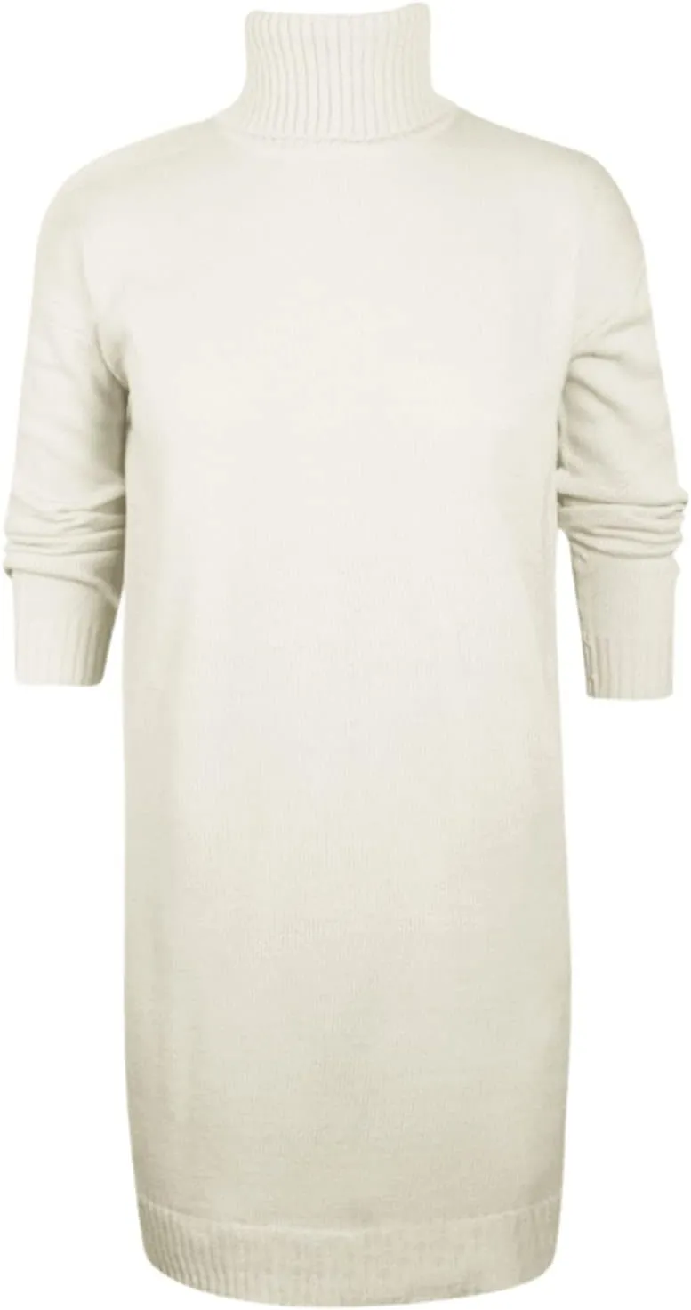 Women Sweater Short Dress Long Sleeve Turtleneck Oversized Fall Winter Dress Soft Chunky Knit Pullover Sweaters